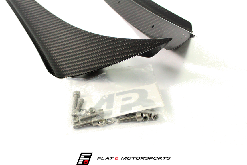 APR Performance Front Bumper Canards (991 GT3) - Flat 6 Motorsports - Porsche Aftermarket Specialists 
