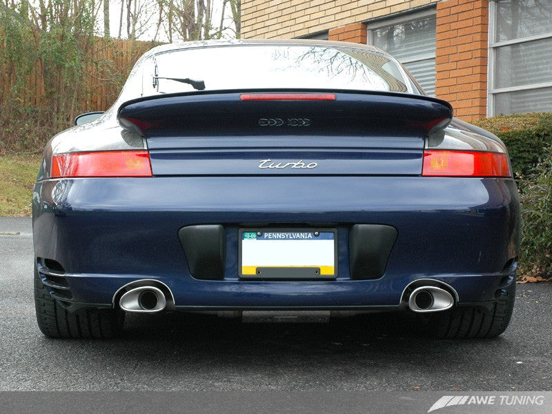 AWE Tuning Performance Exhaust System (996 Turbo) - Flat 6 Motorsports - Porsche Aftermarket Specialists 
