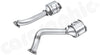 Cargraphic High Flow OPF Link Pipes (718 GT4)