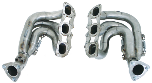 Cargraphic New Generation Long Tube Manifold Set Decatted (Cayman / Boxster 987.2) - Flat 6 Motorsports - Porsche Aftermarket Specialists 