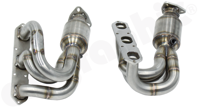 Cargraphic New Generation Long Tube Manifold Set (Cayman / Boxster 987.1) - Flat 6 Motorsports - Porsche Aftermarket Specialists 