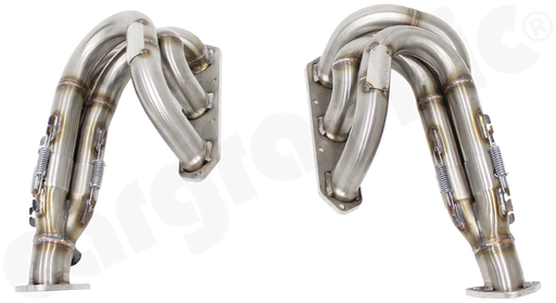 Cargraphic New Generation Long Tube Manifold Set - Decatted (Cayman / Boxster 987.1) - Flat 6 Motorsports - Porsche Aftermarket Specialists
