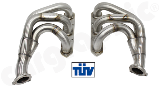 Cargraphic Longtube Manifold Set (996 Carrera) - Flat 6 Motorsports - Porsche Aftermarket Specialists