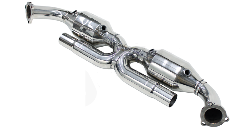Cargraphic X-Pipe (997.1 Carrera) - Flat 6 Motorsports - Porsche Aftermarket Specialists 