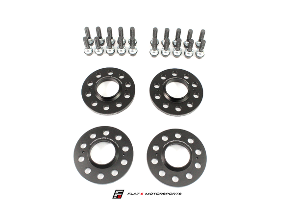 Flat 6 Motorsports - Wheel Spacer Kit with Bolts 10mm/12mm (Macan) - Flat 6 Motorsports - Porsche Aftermarket Specialists 