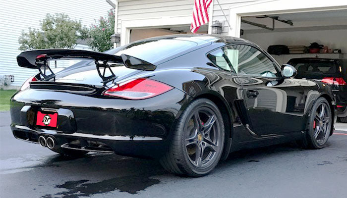 Gt4 Car Rear Porsche Cayman Gt4 Rear