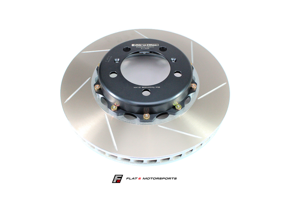 Girodisc 2-Piece OEM Replacement Front Rotor Set (997.2 GT3/RS)