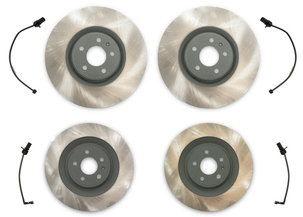 Flat 6 Motorsports - Brake Rotor Replacement Kit OEM+ (Macan 95B.1)