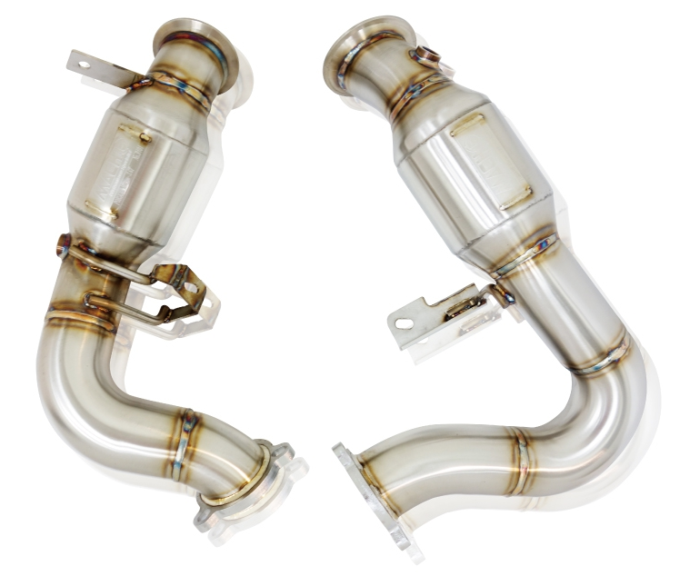 Mach 5 Performance Downpipes (Macan) - Flat 6 Motorsports - Porsche Aftermarket Specialists 