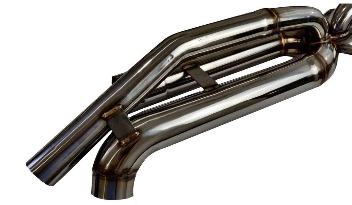 Top Speed Pro 1 Center X-Pipe Exhaust (991 Turbo)