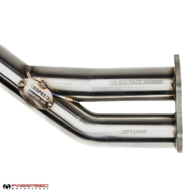 Fabspeed Over-Axle OPF Bypass Pipes (718 GT4)