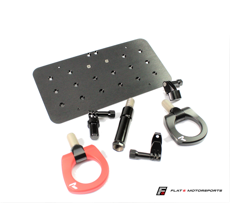Raceseng Tug Plate - License Tag Relocator (Cayman / Boxster 981)