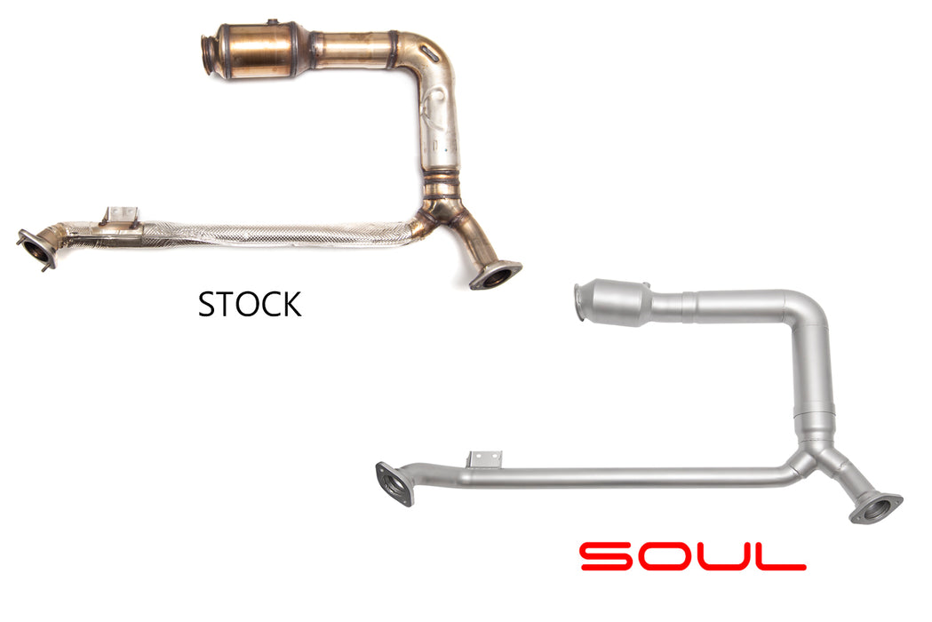 Soul Performance Products - Sport Catalytic Converter Downpipe (718 Cayman / Boxster)