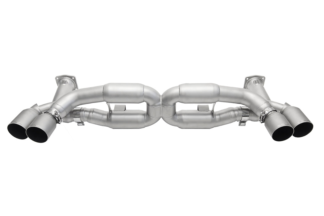 Soul Performance Products - Competition X-Pipe Exhaust System (991 Turbo) - Flat 6 Motorsports - Porsche Aftermarket Specialists 