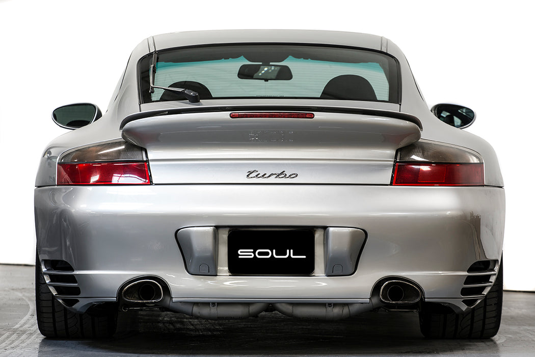 Soul Performance Products - Competition X-Pipe Exhaust System (996 Turbo) - Flat 6 Motorsports - Porsche Aftermarket Specialists 