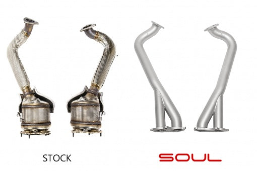 Soul Performance Products - OPF Race Pipes (718 GT4)