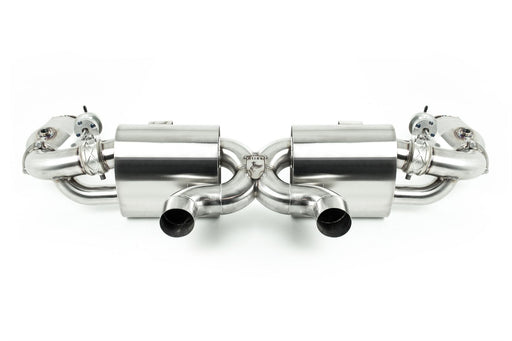 Kline Innovation Turboback Valvetronic Exhaust System in Inconel 625 (991.2 Carrera) - Flat 6 Motorsports - Porsche Aftermarket Specialists