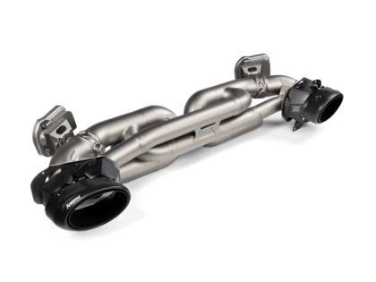 Akrapovic Titanium Slip-on Race Line Exhaust (992 Turbo) - Flat 6 Motorsports - Porsche Aftermarket Specialists