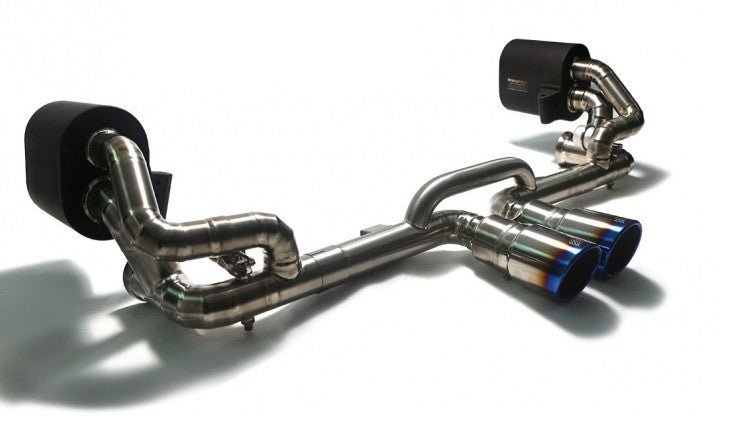 Armytrix Valvetronic Titanium Cat-Back Exhaust System (991 GT3) - Flat 6 Motorsports - Porsche Aftermarket Specialists 