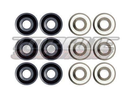 Torque Solution - Solid Rear Subframe Bushings (997)