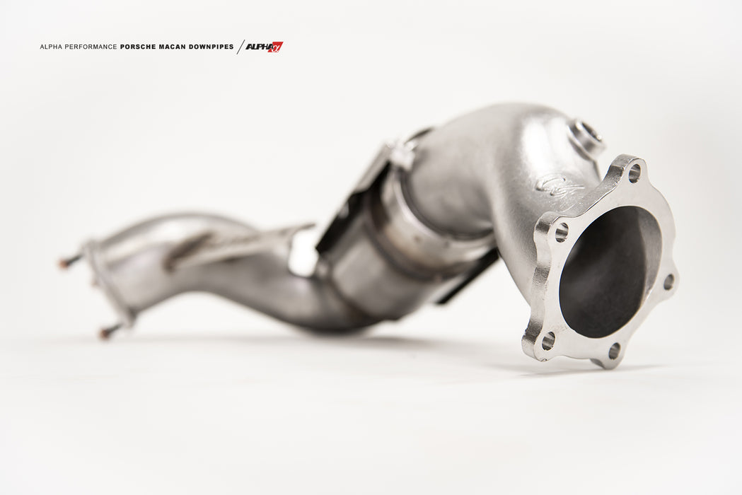 Alpha Performance (AMS) Downpipes (Macan) - Flat 6 Motorsports - Porsche Aftermarket Specialists 