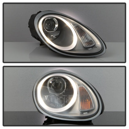 Spyder Lighting - LED Projector Headlights (987 Cayman / Boxster)