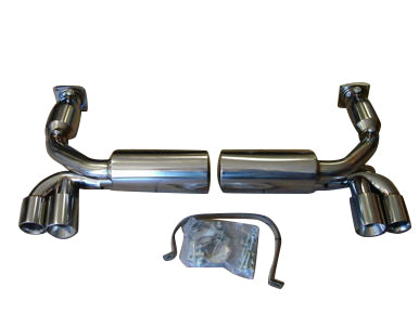 Top Speed Pro 1 Cat-less Exhaust System (996 Turbo)