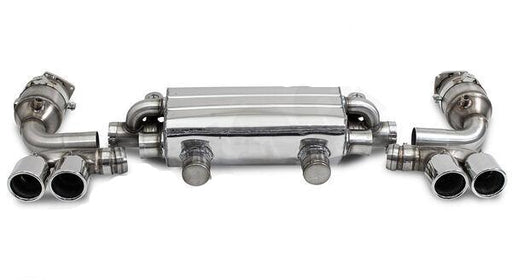 Cargraphic Turbo-Back Exhaust System (991.2 Carrera) - Flat 6 Motorsports - Porsche Aftermarket Specialists