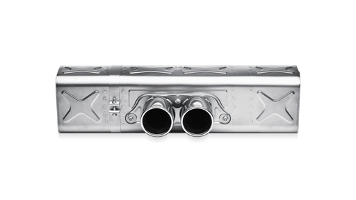Akrapovic Titanium Center Muffler Slip-On (997 GT3)