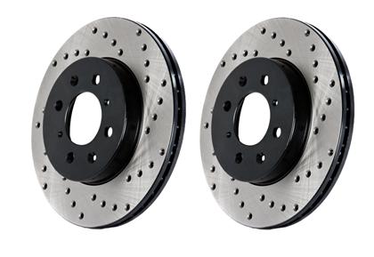 StopTech - Front Drilled Rotor Set (997)