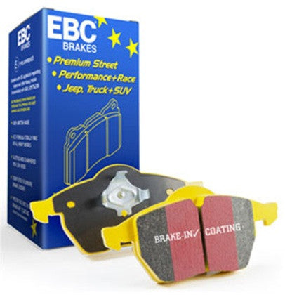EBC Yellowstuff Ceramic Rear Brake Pads (Cayman / Boxster 981) - Flat 6 Motorsports - Porsche Aftermarket Specialists 