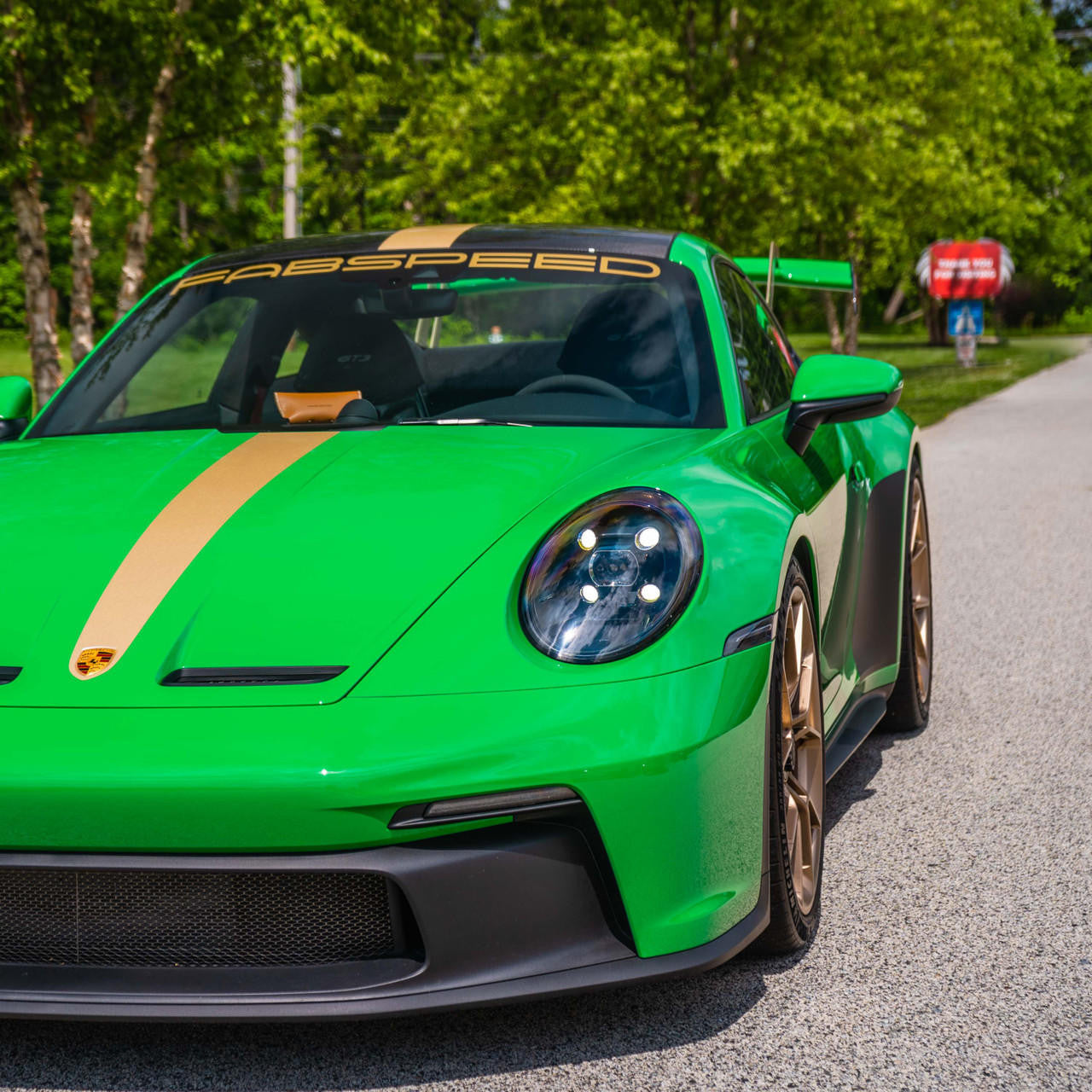 Fabspeed Cup Car Style Wing Risers (992 GT3)