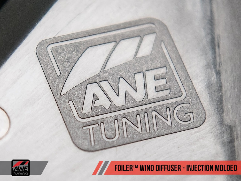 AWE Tuning Foiler Wind Diffuser (Cayman / Boxster 981) - Flat 6 Motorsports - Porsche Aftermarket Specialists 
