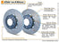 Girodisc 2-Piece 350MM Rear Rotor Set (997 Carrera S/4S)